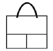 Foldable Reusable Woven Bag for Shopping